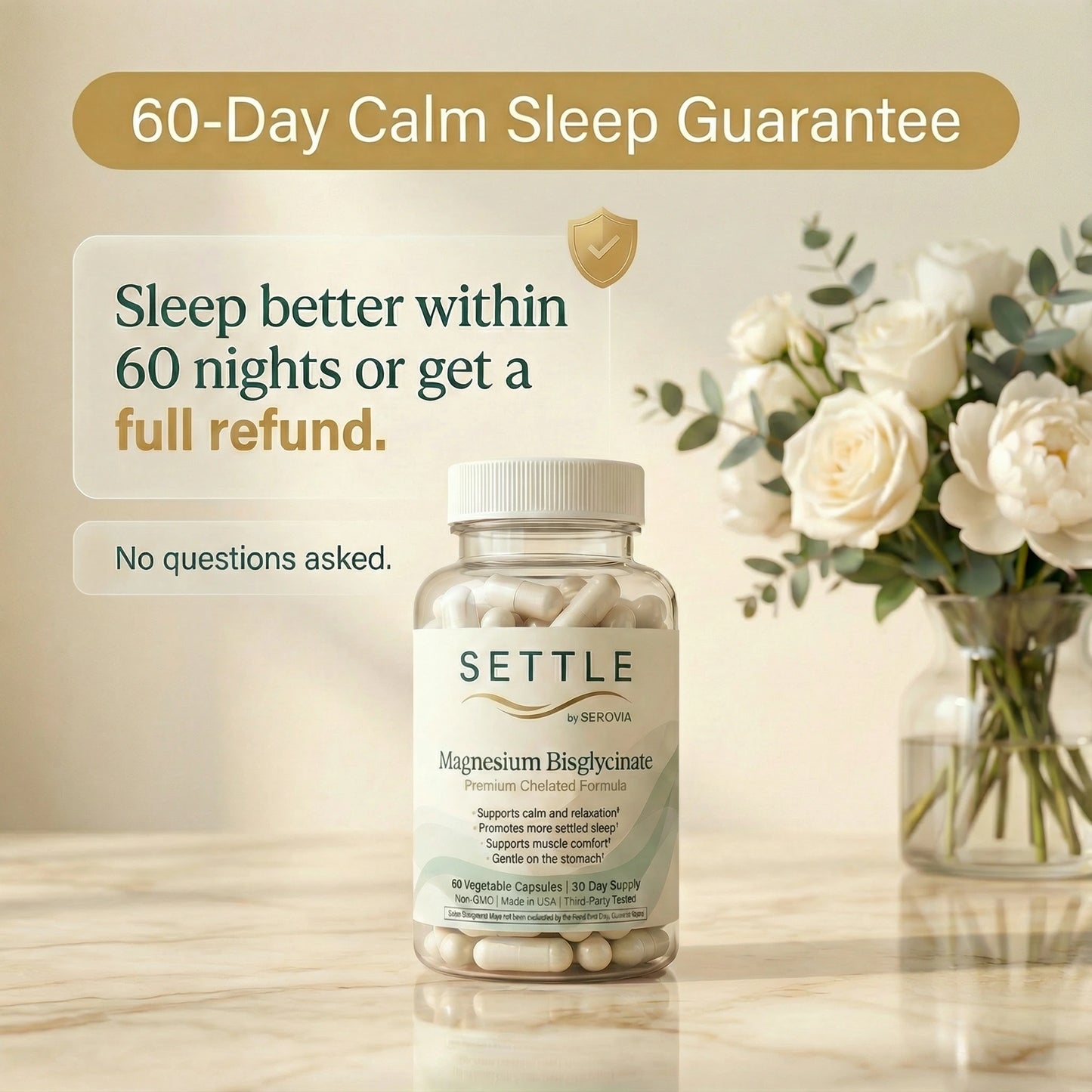 Settle Magnesium Bisglycinate-