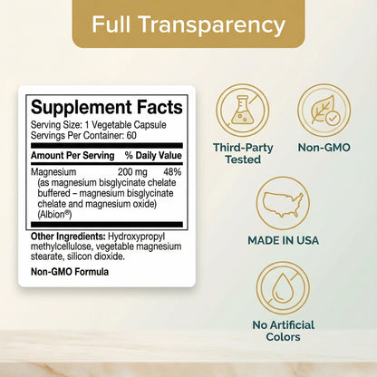 Settle Magnesium Bisglycinate-